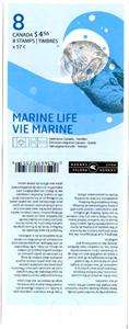 CANADA BOOKLET BK429   8x57c  Marine Life   2010.05.13  