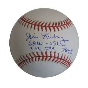   League Baseball inscribed 68W 65L 3.94 ERA 784 Ks (MLB Authenticated