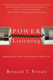 power listening mastering the bernard t ferrari hardcover $ 15
