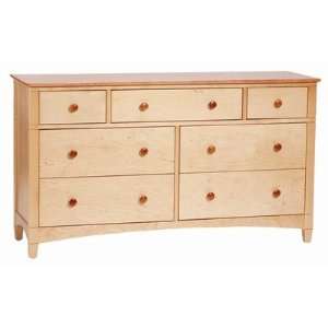  Bolton Furniture 6620 Essex Seven Drawer Dresser Finish 