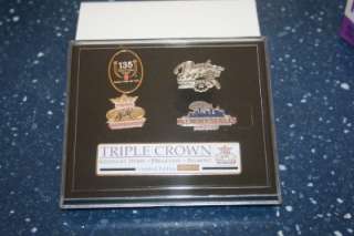 2009 Kentucky Derby Triple Crown Collectors Pin Set NEW  