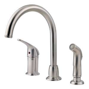  Price Pfister Wk1 680s Kitchen Faucet w/ Spray,stainless 