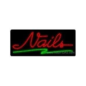  Nails Outdoor LED Sign 13 x 32