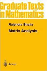   , Vol. 169, (0387948465), Rajendra Bhatia, Textbooks   