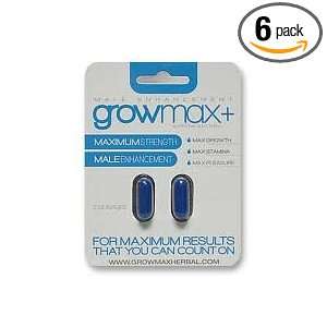    Growmax+ Male Enhancement (12 Dosages, 6x2)