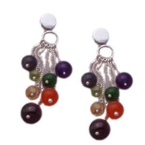 7 Chakras Dangling Earrings Jewelry