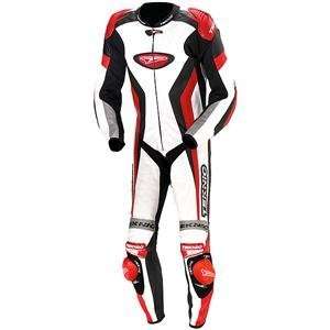  Teknic Xcelerator One Piece Suit   50/White/Red/Silver 