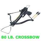 new 80lb rugged metal body pistol hunting tactical archery crossbow