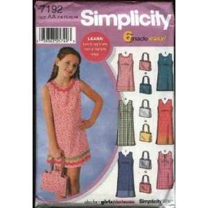  Simplicity Sewing Pattern 7192 6 Made Easy Dresses 