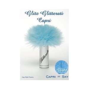  Glitz Glitterati Feathered Shimmer Brush   Capri (Blue 