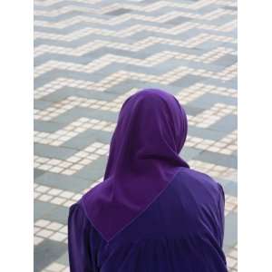  Woman, Shal Halam Mosque, Selangor, Malaysia, Southeast Asia, Asia 