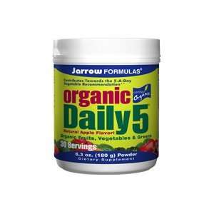  Jarrow Formulas Daily 5?? Size 6.3 oz. (180 g) Powder 