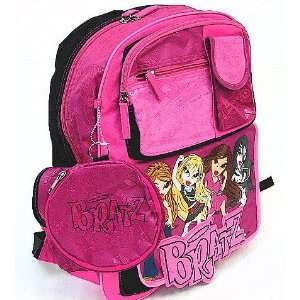  Bratz Pink and Purple School Bag Book Bag Toys & Games