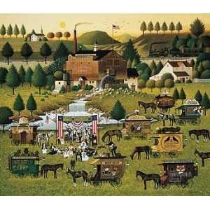 Charles Wysocki   Rally At Dandelion Mill   Signed Limited 