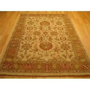    5x8 Hand Knotted Oushak Pakistan Rug   57x80