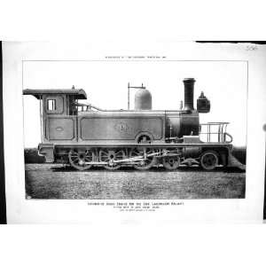  Engineering 1883 Locomotive Goods Engine Train Cape 