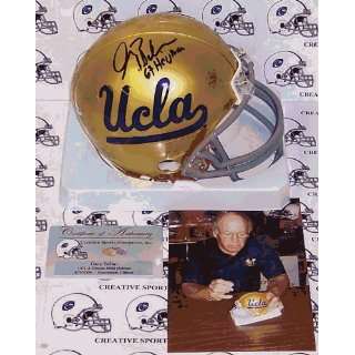  Gary Beban   Riddell   Autographed Mini Helmet   UCLA 