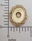 21561 12 Pc Antique Gold Setting for 18x13 Jewelry F