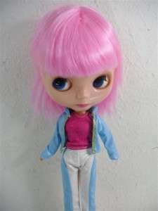   CLONE BASAAK BLYBE SHORT PINK HAIR 4 COLOR CHANGING EYES 12  