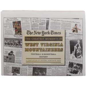  West Virginia Mountaineers Greatest Moments Newspapers 