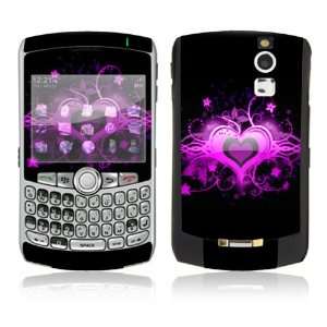 BlackBerry Curve 8350i Skin   Glowing Love Heart 
