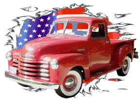 You are bidding on 1 1950 Red Chevy Pickup Truck c Custom Hot Rod 