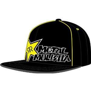  MSR Metal Mulisha Ignite Hat, Black, Size Lg/XL 