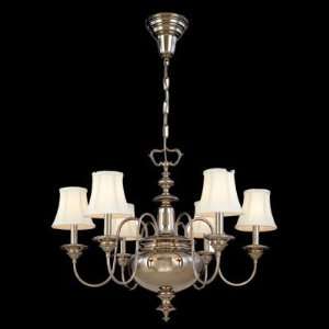  Hudson Valley Lighting 8716AGB Yorktown 6 Light Chandelier 