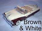 55 1955 Ford Convertible Metal Die Cast Car 134 Scale 