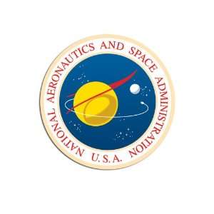  Round NASA Old (National Aeronautics USA) Seal Logo 