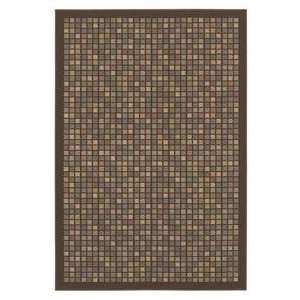 Shaw Woven Expressions Gold City Block Chocolate 15700 Contemporary 9 