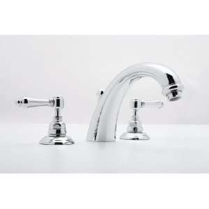   Hole Deck Mount Bath Mixer with Fixed C Spout a