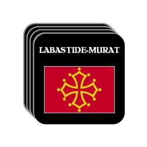  Midi Pyrenees   LABASTIDE MURAT Set of 4 Mini Mousepad 