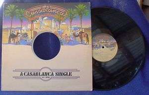 Vinyl Record LP Village People YMCA Dance One Sided  