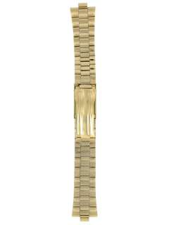 KREISLER Fits Seiko 5 19mm Straigh Gold Tone Watchband  