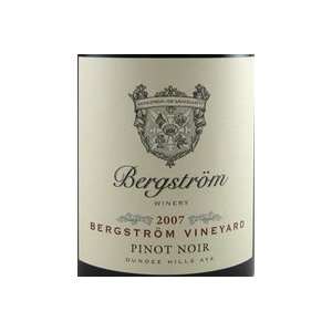 Bergstrom Bergstrom Vineyard Pinot Noir 2007