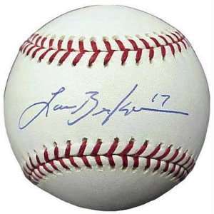  Lance Berkman Autographed Baseball