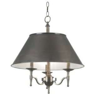 Kenroy Lighting 90064OB Hastings 3 Light Pendant in Oxidized Brass 