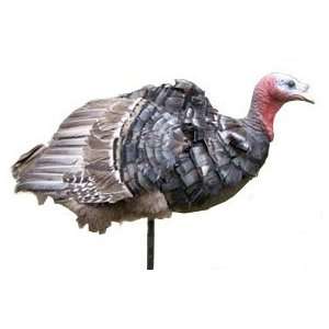   Decoy Cover Real Turkey Feathers Weather Tolerable