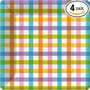  Design Design Mix Of Color Dinner Plate, 8 Count Packages 
