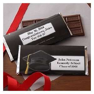    Personalized Graduation Chocolate Wrappers 