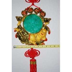  Chinese Knotting Wall Plaque with Buddha and Dragon, Bring 