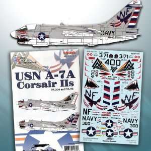    USN A 7 Corsair II VA 304, VA 93 (1/48 decals) Toys & Games