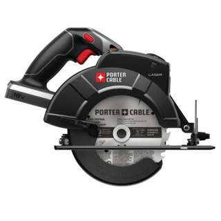 PORTER CABLE 18V Circular Saw with Laser   PC18CSLR  