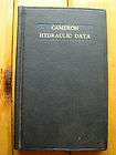 Cameron Hydraulic Data G.V.SHAW, LOOMIS 1st Print,14th 