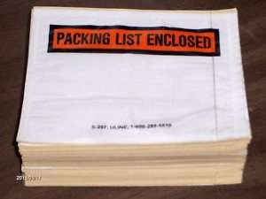 Packing List Enclosed (100) S 207 U Line  