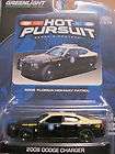 Hot Pursuit # 5 2008 Dodge Charger Houston Police Car white color