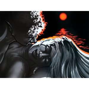 The Hunger Metal Print Edition, Part of EVL Ground Show By Graffiti 