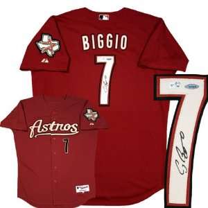  Craig Biggio Houston Astros Autographed Brick Authentic 
