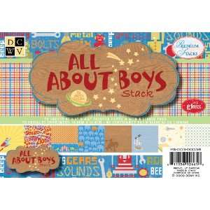    All About Boys Mat Stack 4.5X6.5 72 Sheets 
